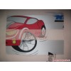 Racing Baskılı Zebra Perde  